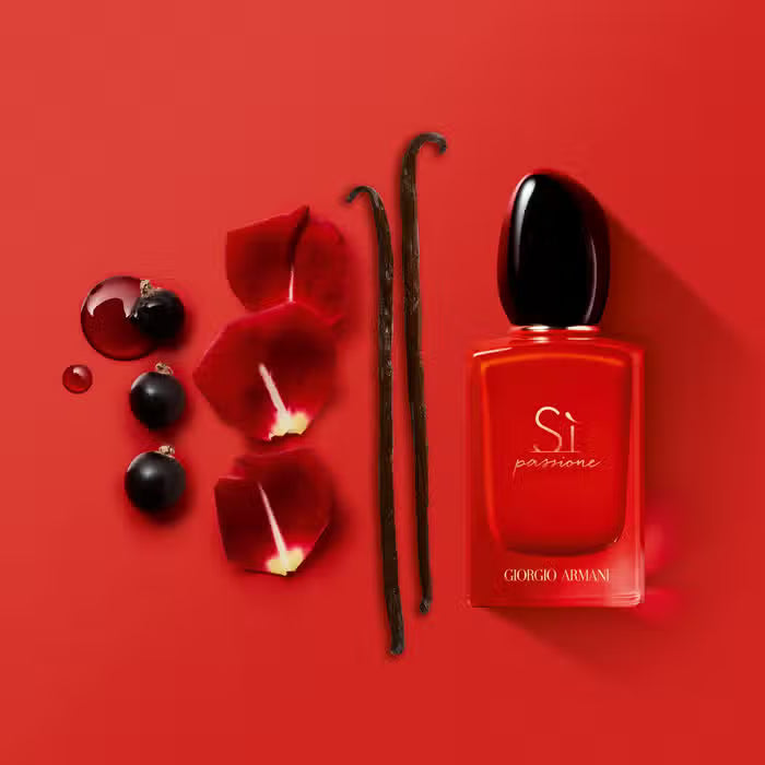 Armani Sì Passione Red Musk Eau de Parfum 100ml | Fruity Floral & Ambery Musk