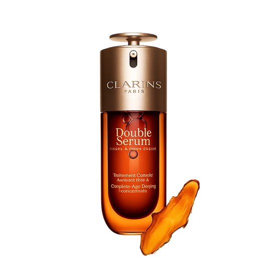 Clarins Double Serum Anti-Ageing Serum 100ml | Firming, Radiance & Smooth Skin Serum