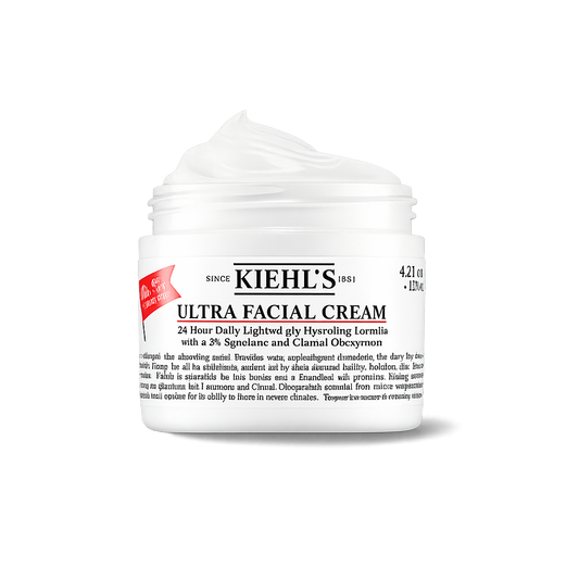 Kiehl’s Ultra Facial Cream 125ml | Lightweight Hydrating Moisturiser for All Skin Types