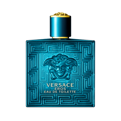 Versace Eros Eau de Toilette 100ml for Men | Fresh Aromatic Vanilla Woody Fragrance