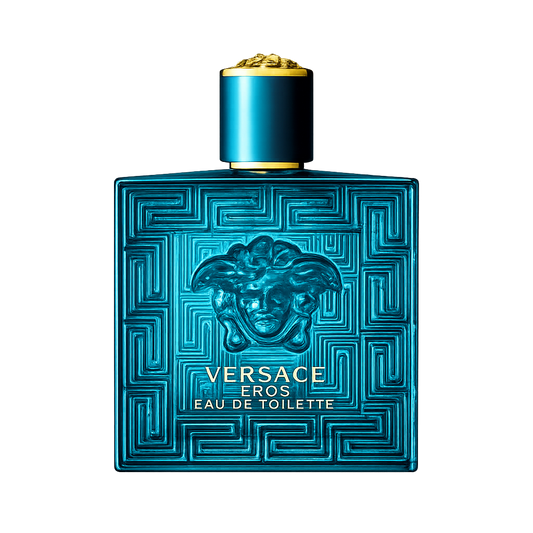 Versace Eros Eau de Toilette 100ml for Men | Fresh Aromatic Vanilla Woody Fragrance