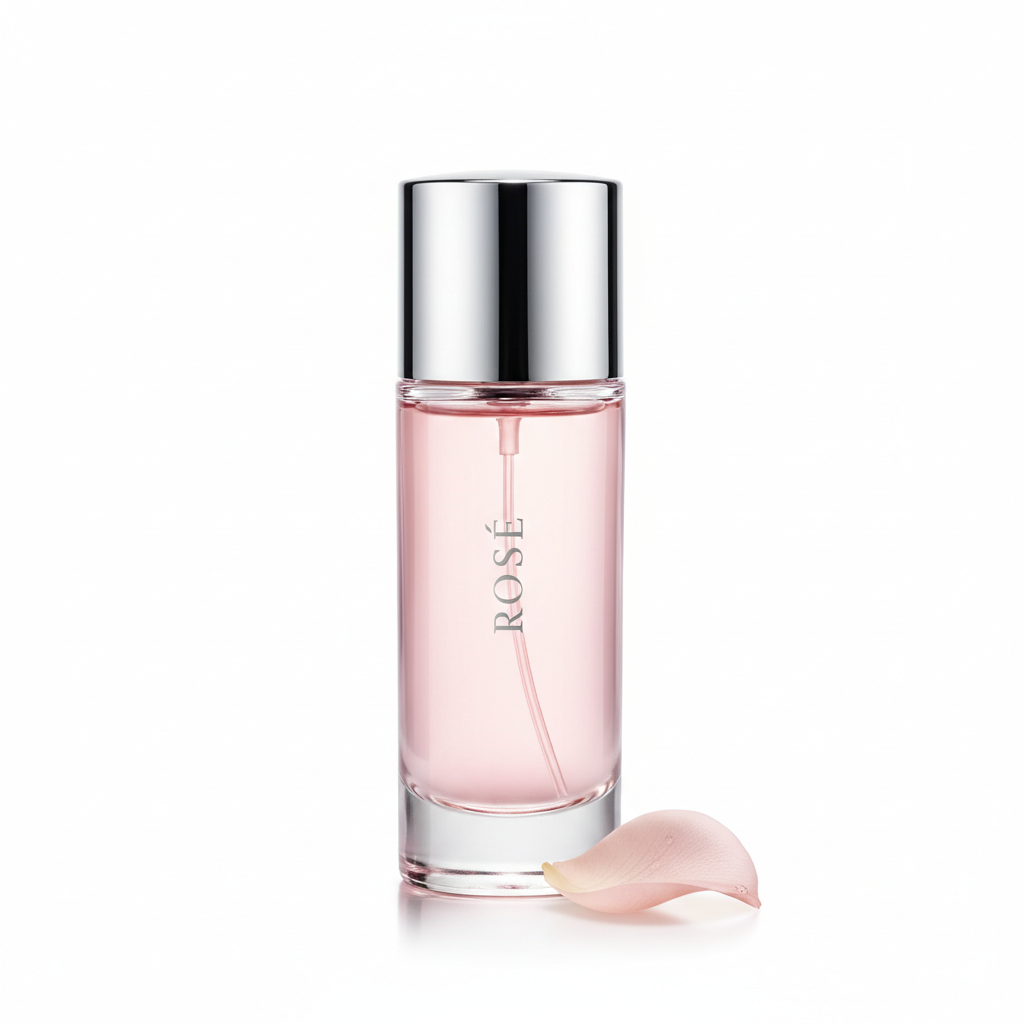 Rose Petal Mist perfume bottle