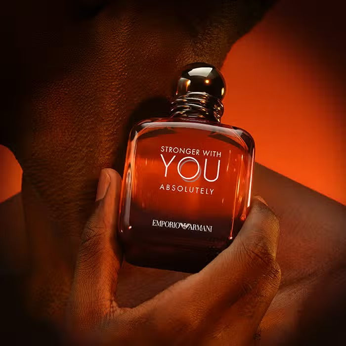 Emporio Armani Stronger With You Absolutely Parfum for Men 100ml | Warm Spicy Vanilla Woody Fragrance