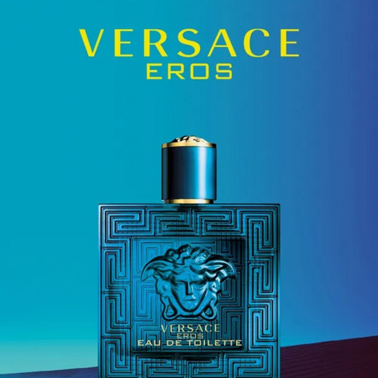 Versace Eros Eau de Toilette 100ml for Men | Fresh Aromatic Vanilla Woody Fragrance