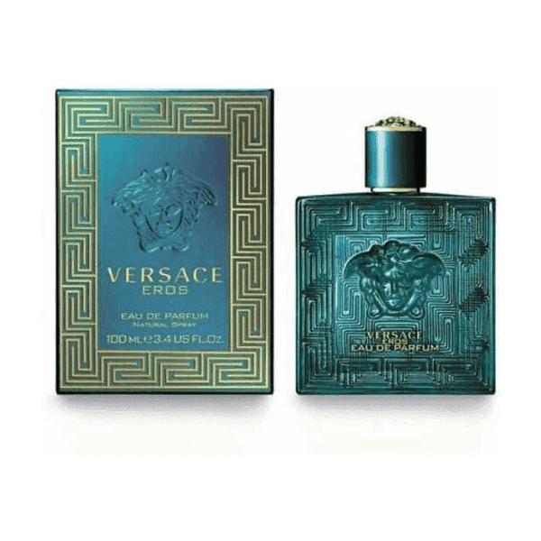 Versace Eros Eau de Toilette 100ml for Men | Fresh Aromatic Vanilla Woody Fragrance